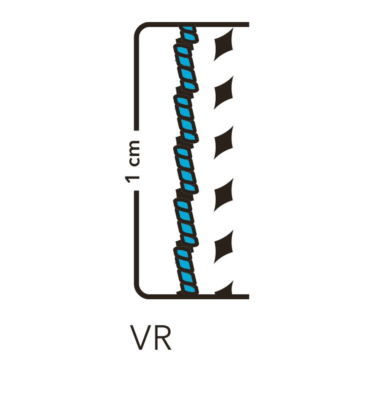 Cutting point VR schneidspitzen-pro-cm-VR