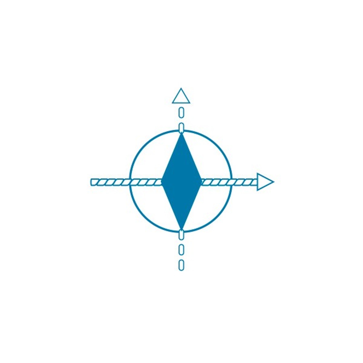 Diamond Point "DI" or "DIA" Symbol-DI