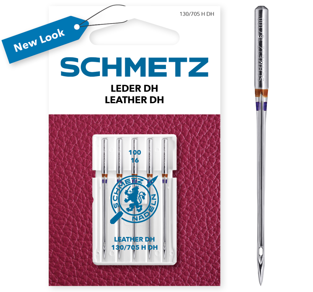 Schmetz PFx134LR Industrial Sewing Machine Needles for Leather