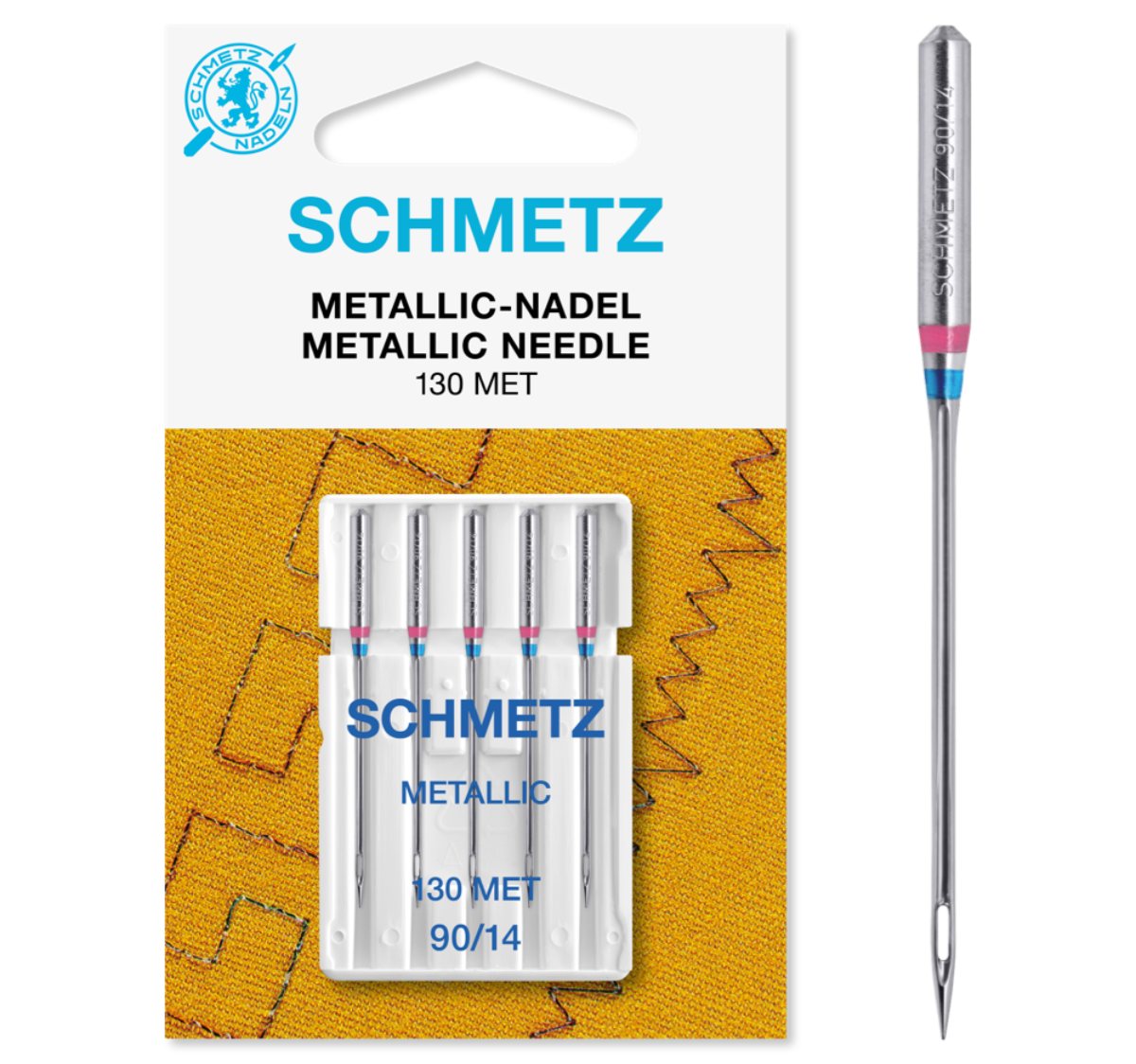Schmetz Needles - 90/14 - Flat - Large Eye (HE)