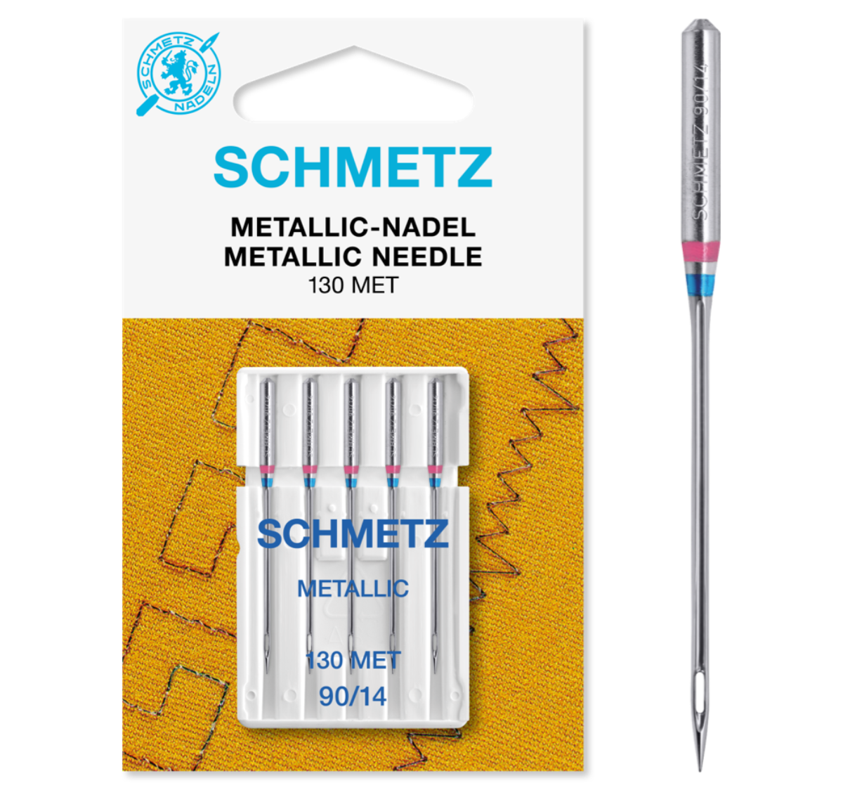 Schmetz Metallic Needles - 12/80 - mrsewing